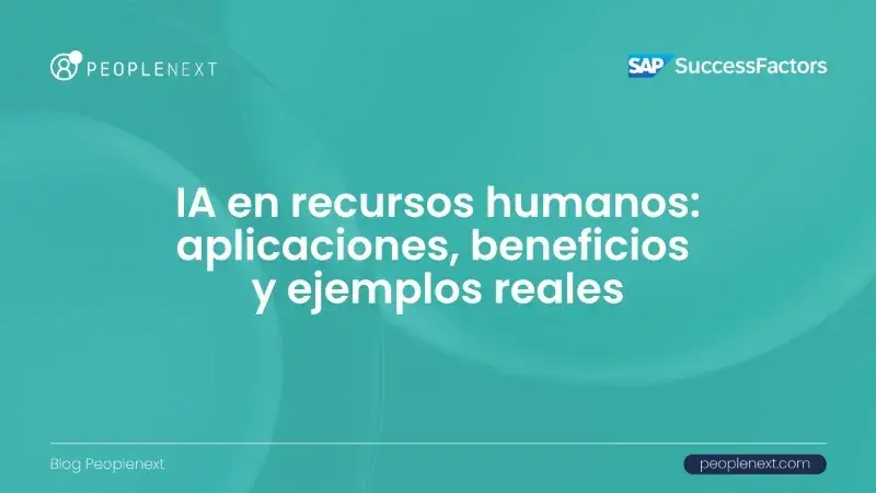 ¿Cómo se aplica la IA en los recursos humanos?